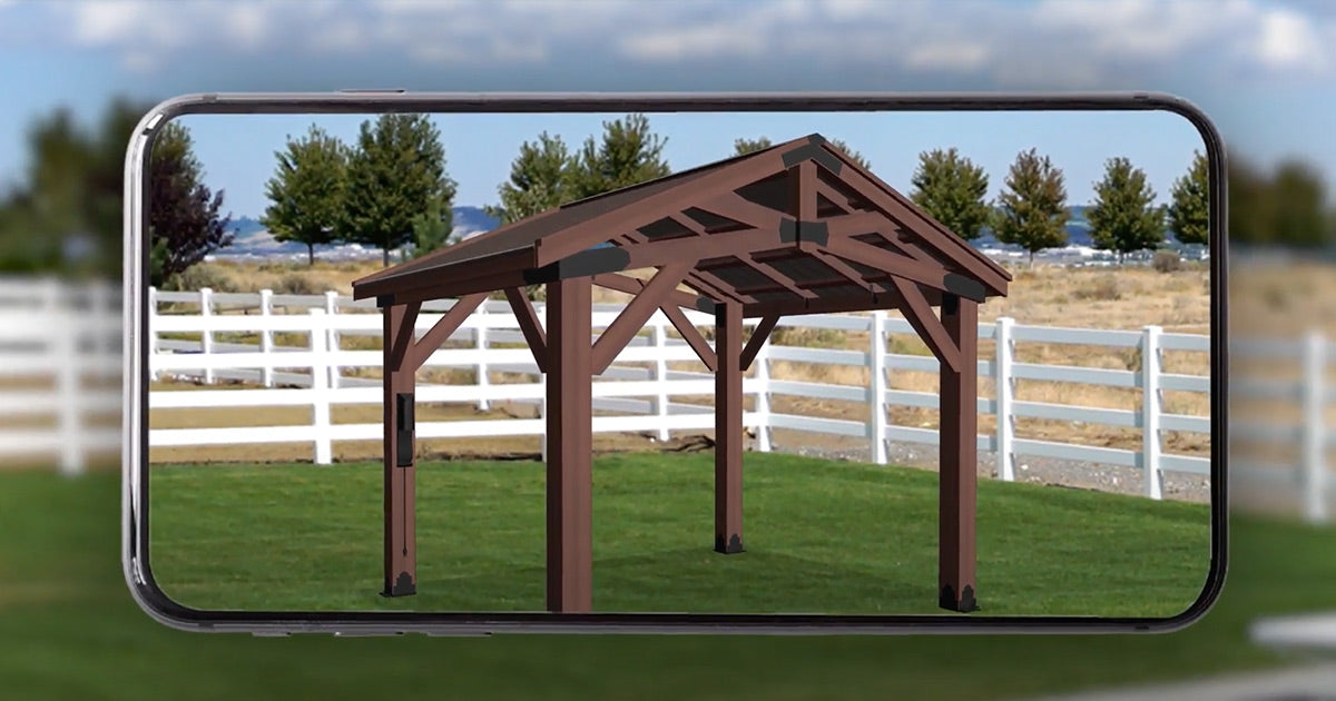 How to Choose the Best Gazebo for Your Backyard Using Augmented Reality