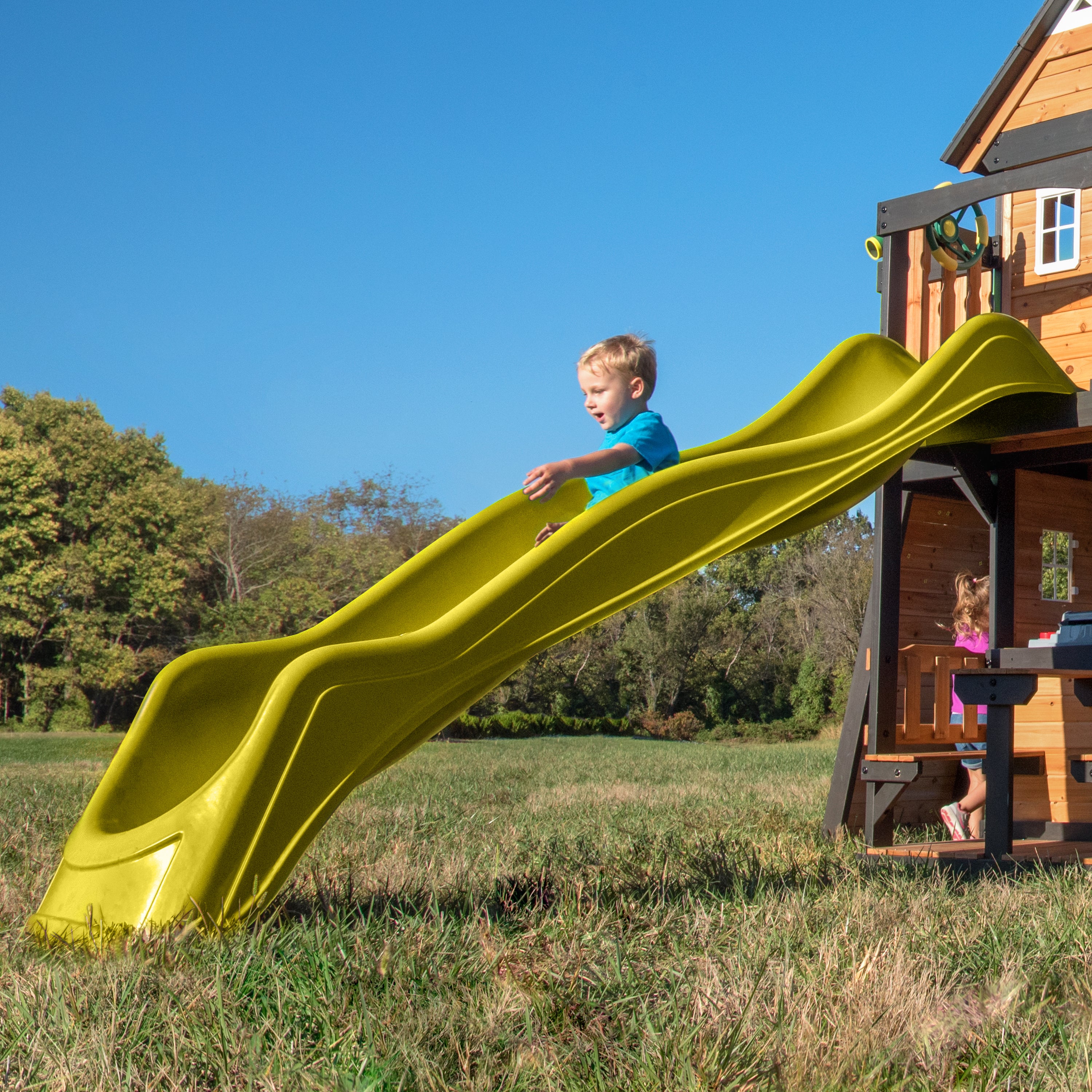 Yellow Wave Slide - 10 foot