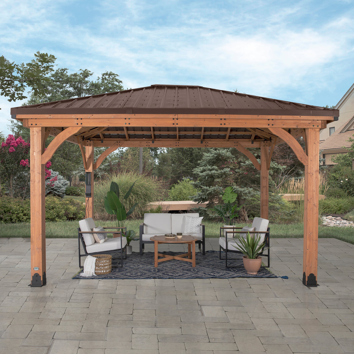 14x10 Barrington Gazebo – Backyard Discovery