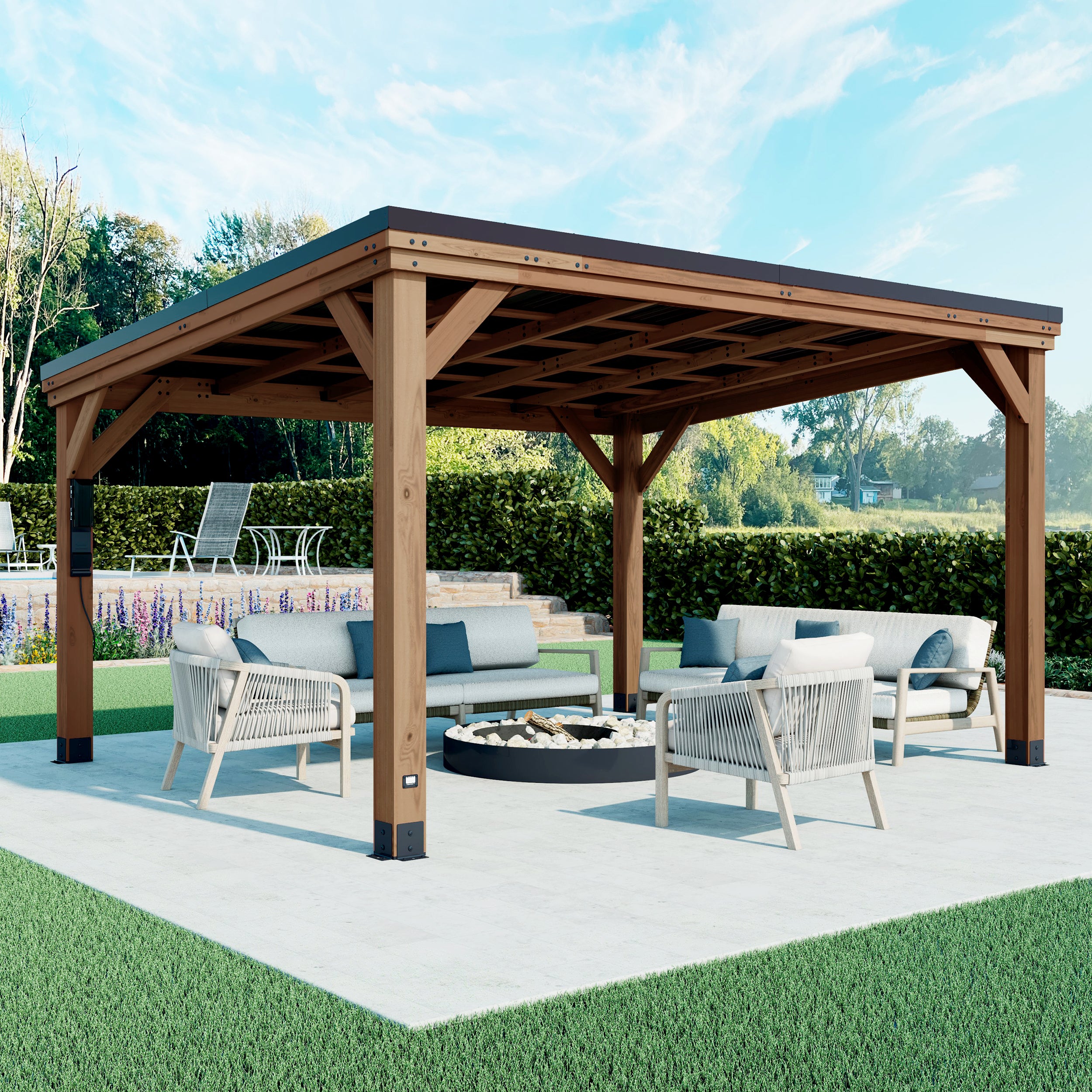 14x12 Arcadia Slope Roof Gazebo