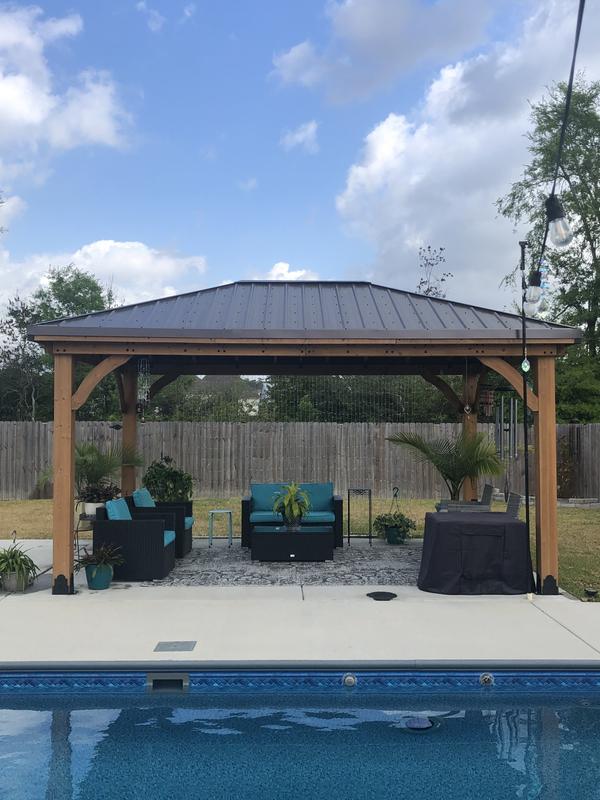 16x12 Barrington Gazebo Backyard Discovery