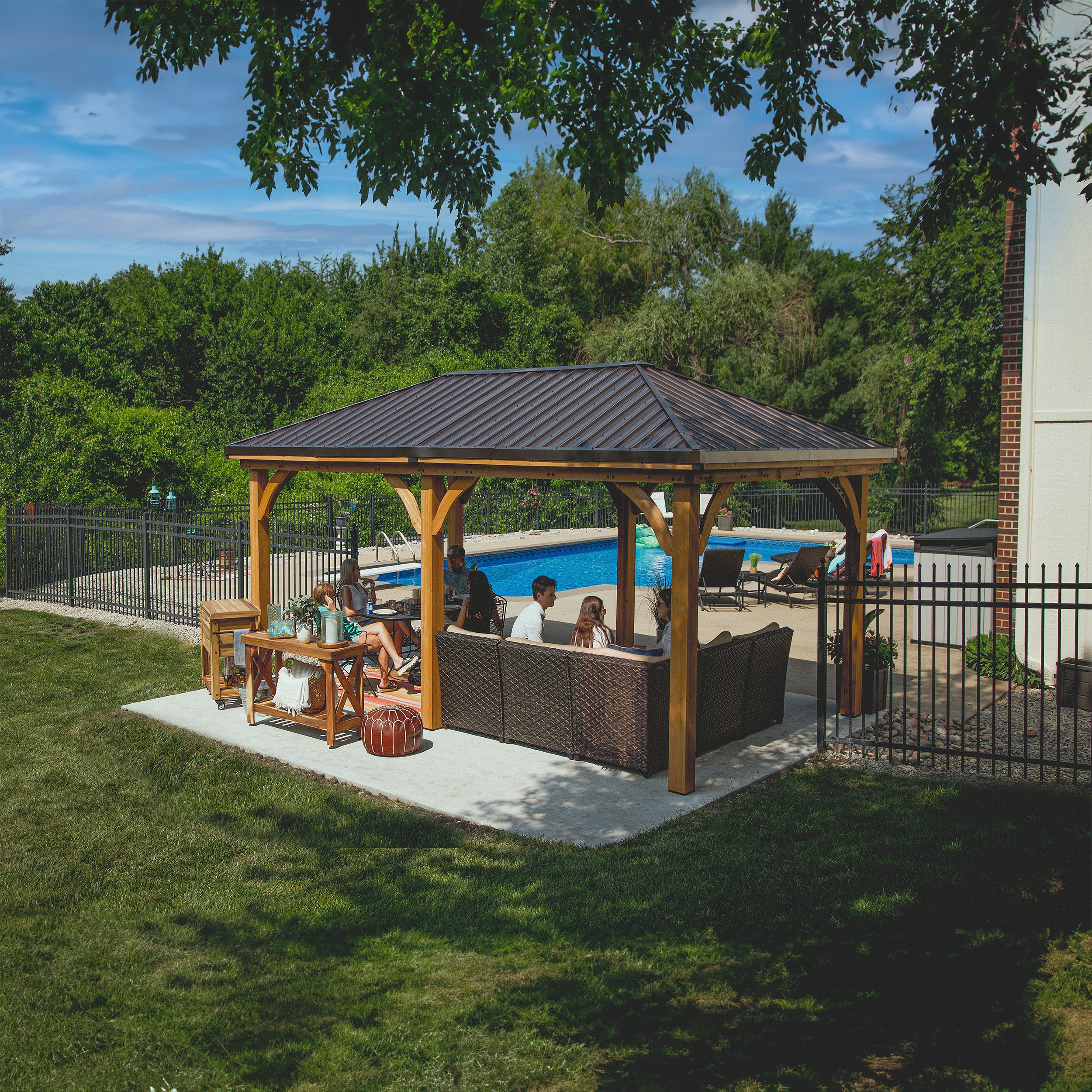 20x12 Barrington Gazebo Carport