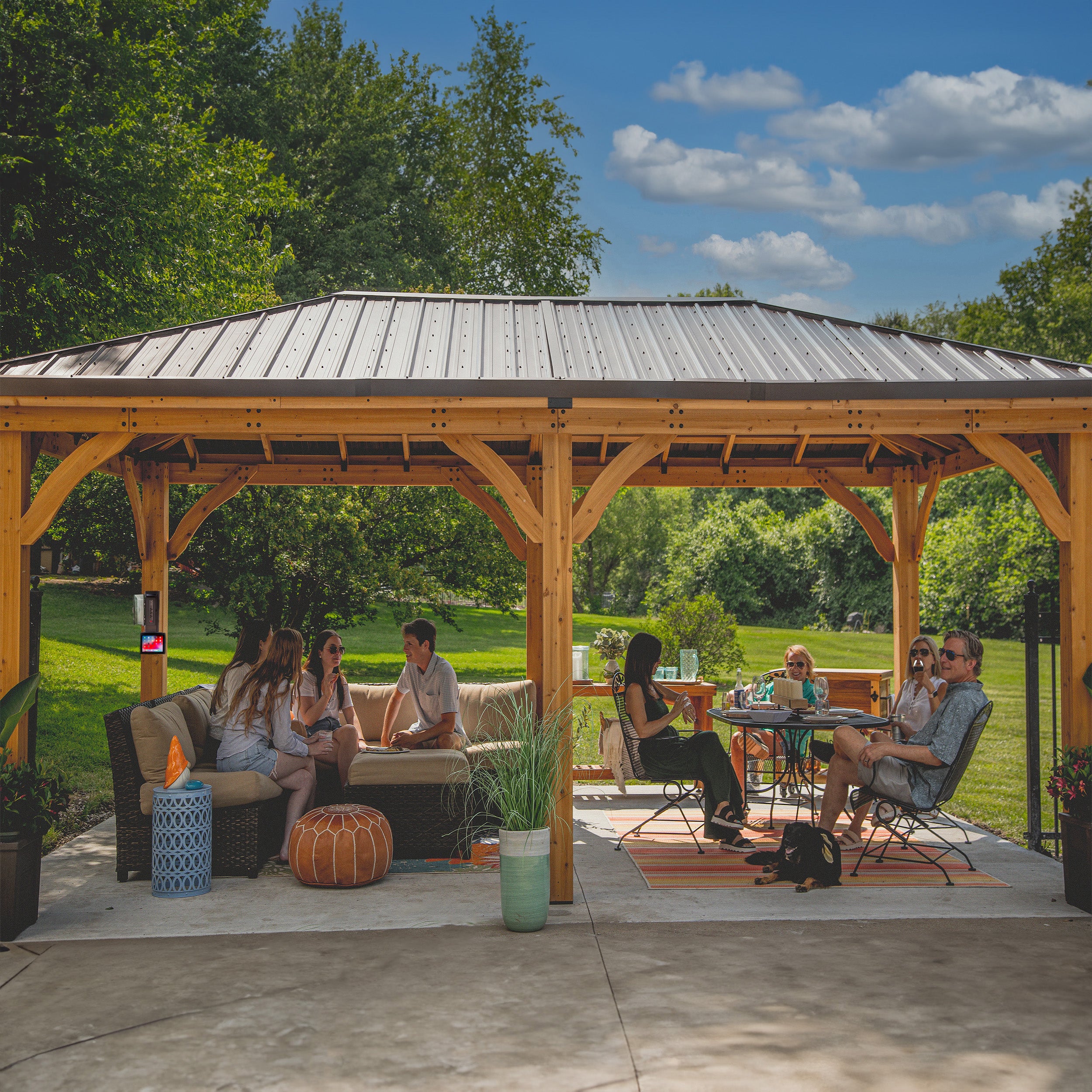 20x12 Barrington Carport Gazebo