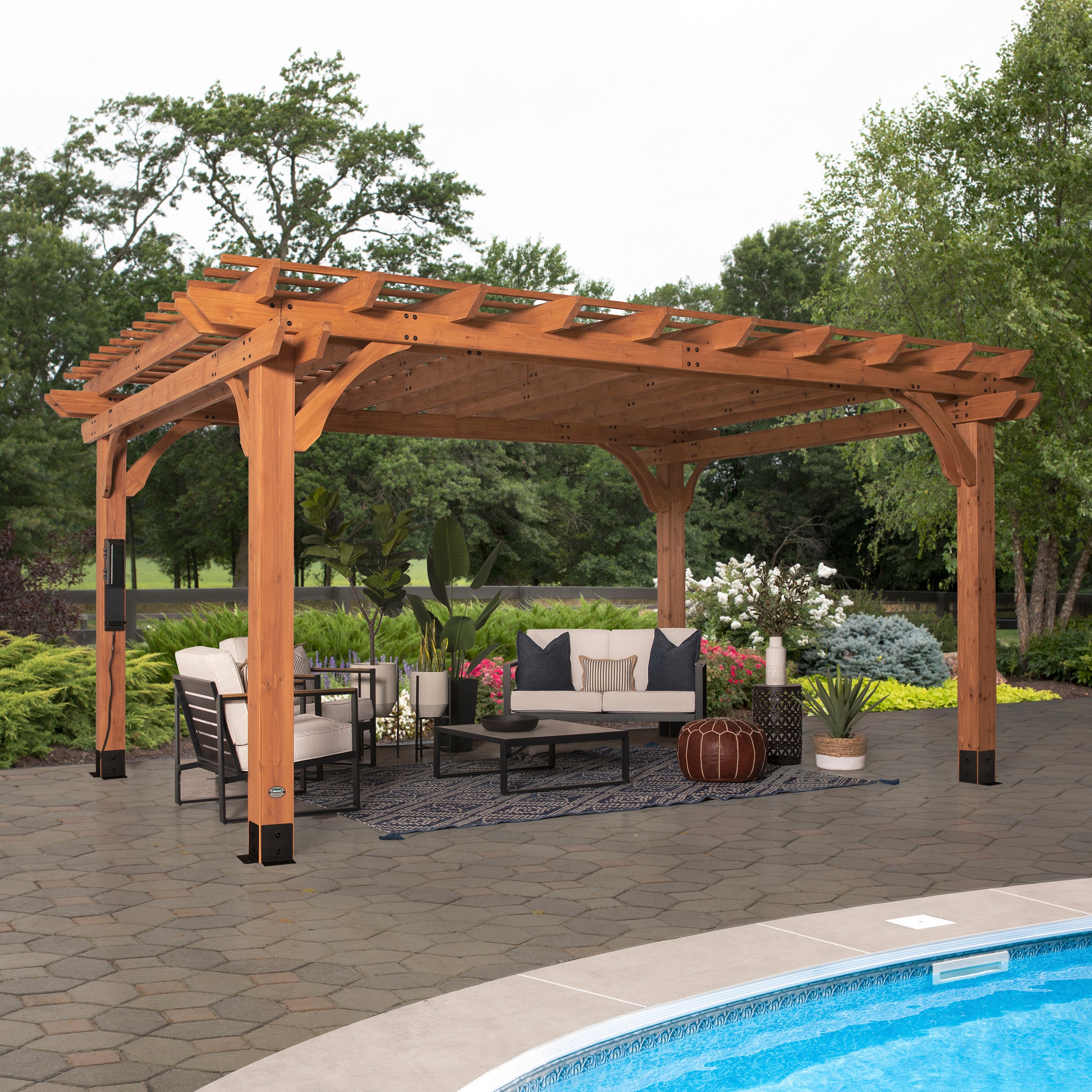 16x12 Beaumont Pergola Backyard Discovery