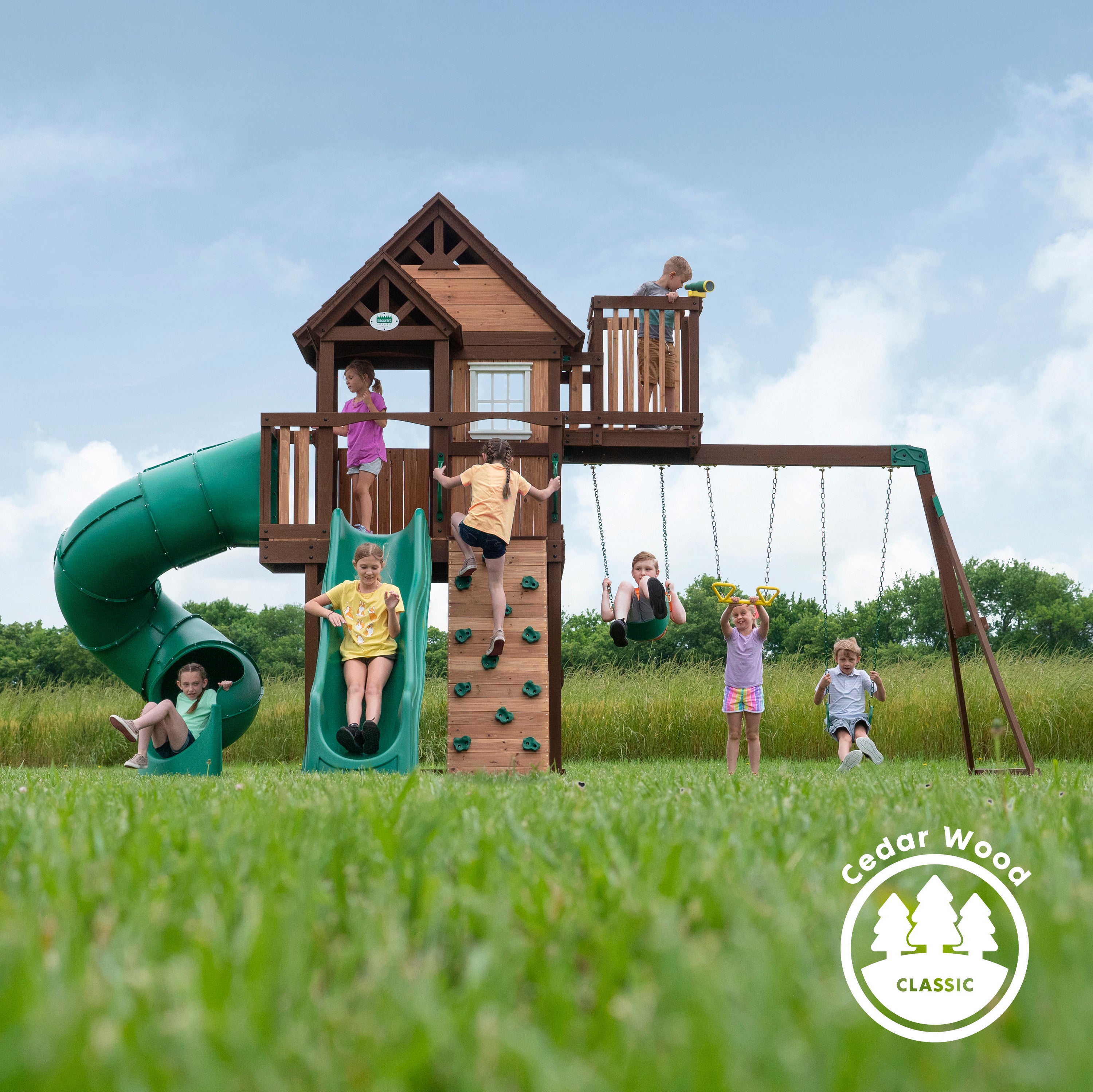 Skyfort III Swing Set