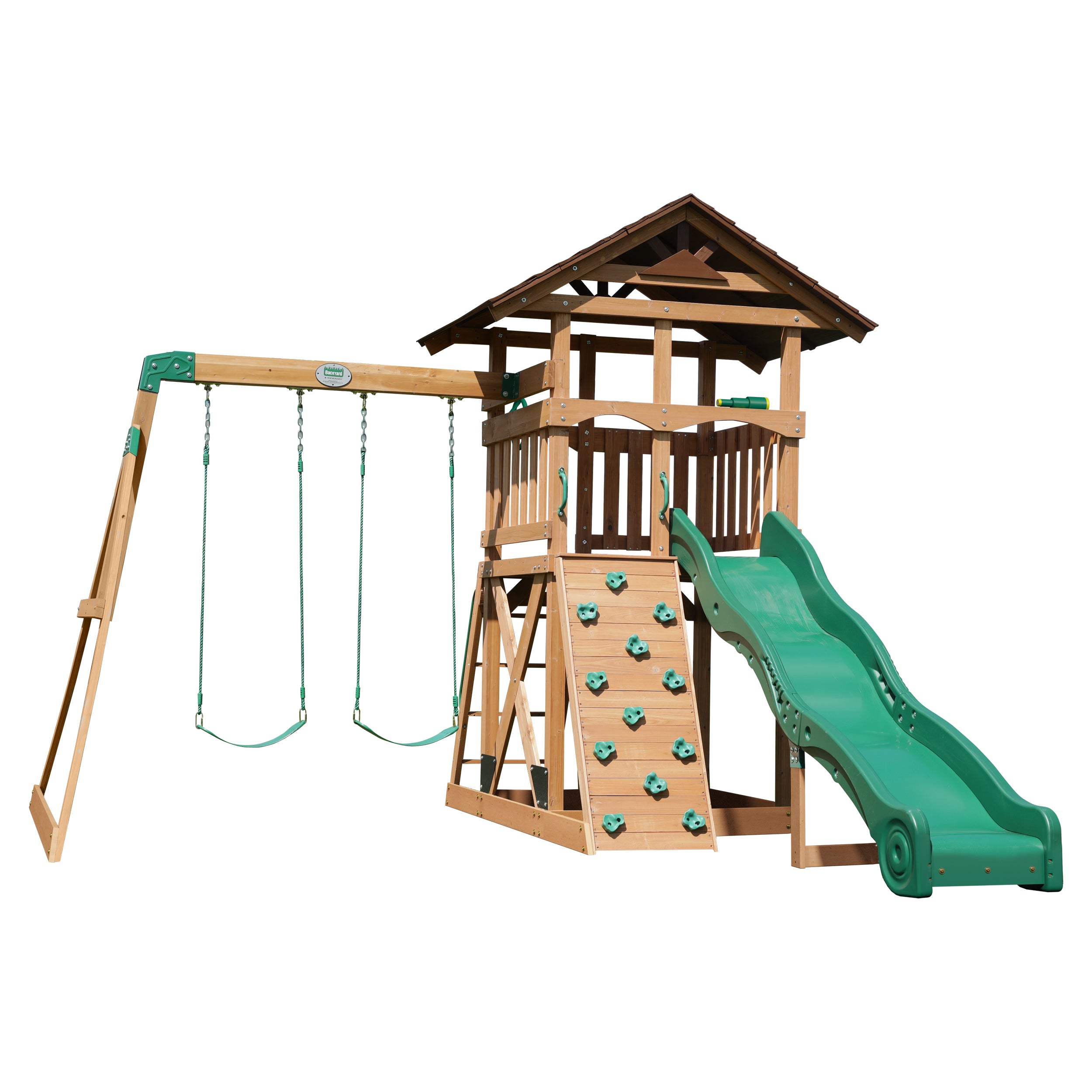 Lightning Ridge Swing Set white background