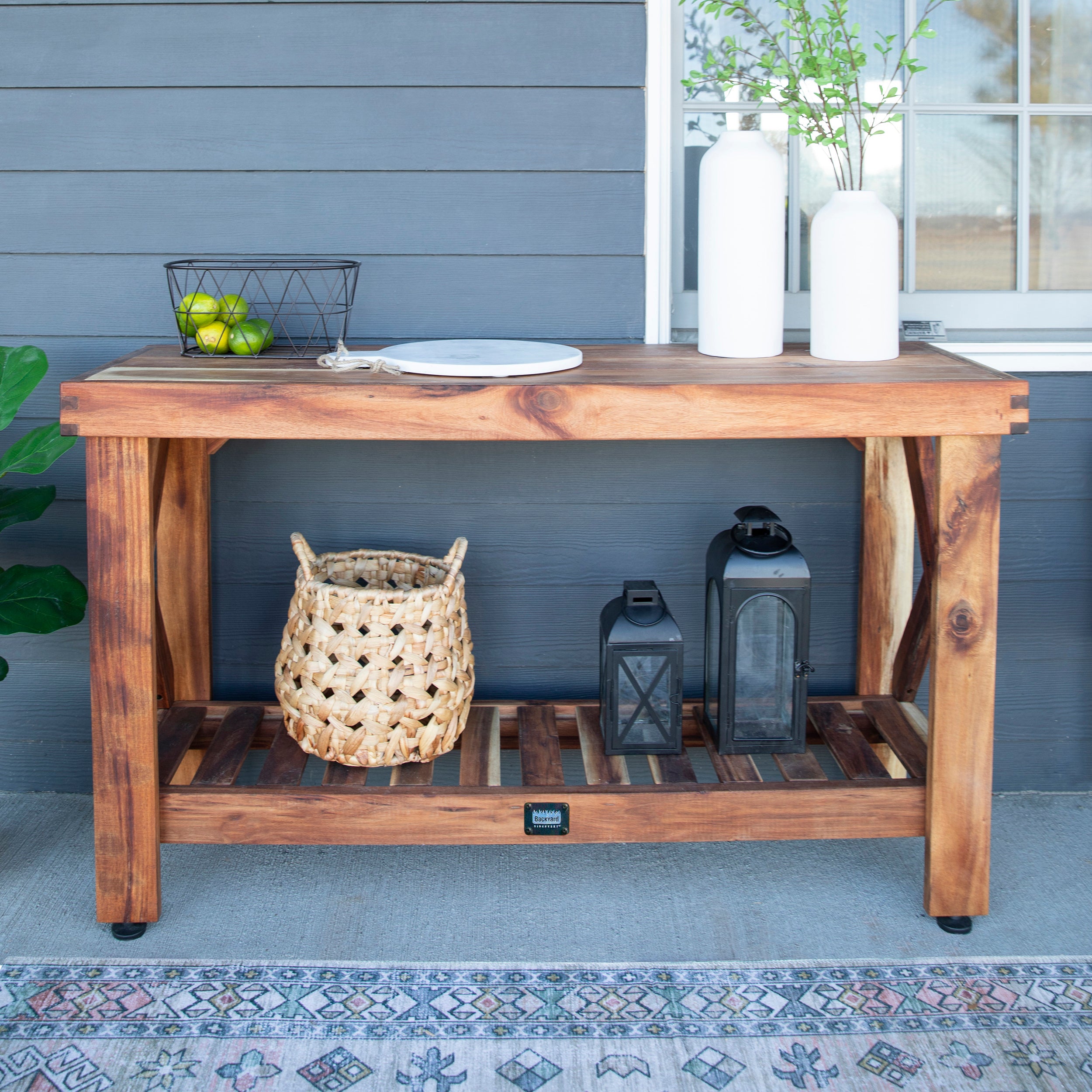 Acacia Console Table Outdoor