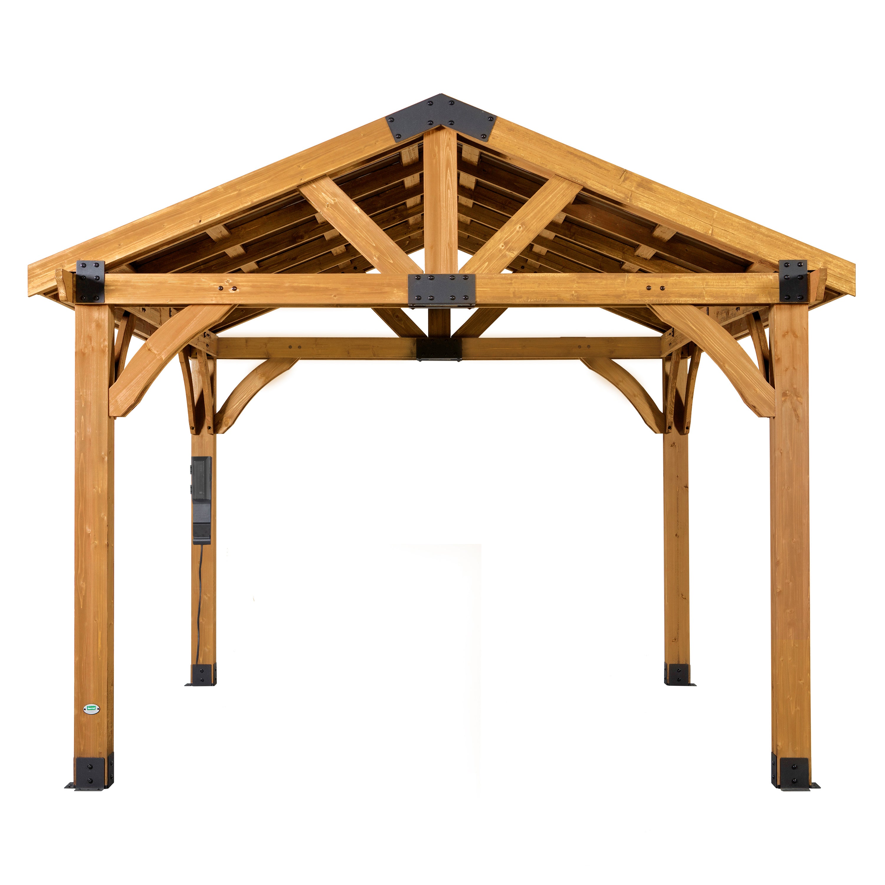 12x10 Arlington Gazebo Light Brown