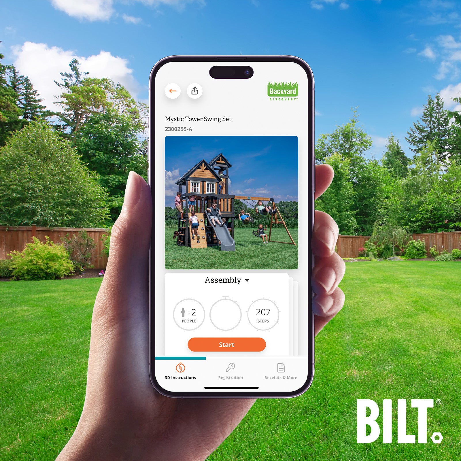 bilt app - easy assembly