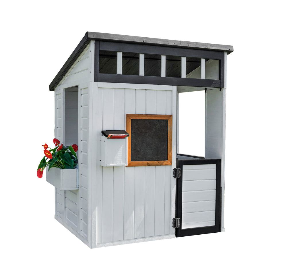 Caraway White Modern Playhouse