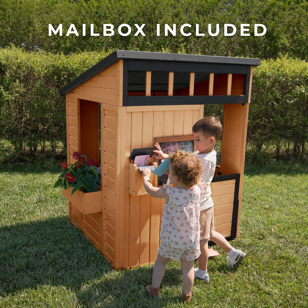 Caraway Cottage Light Brown Mailbox