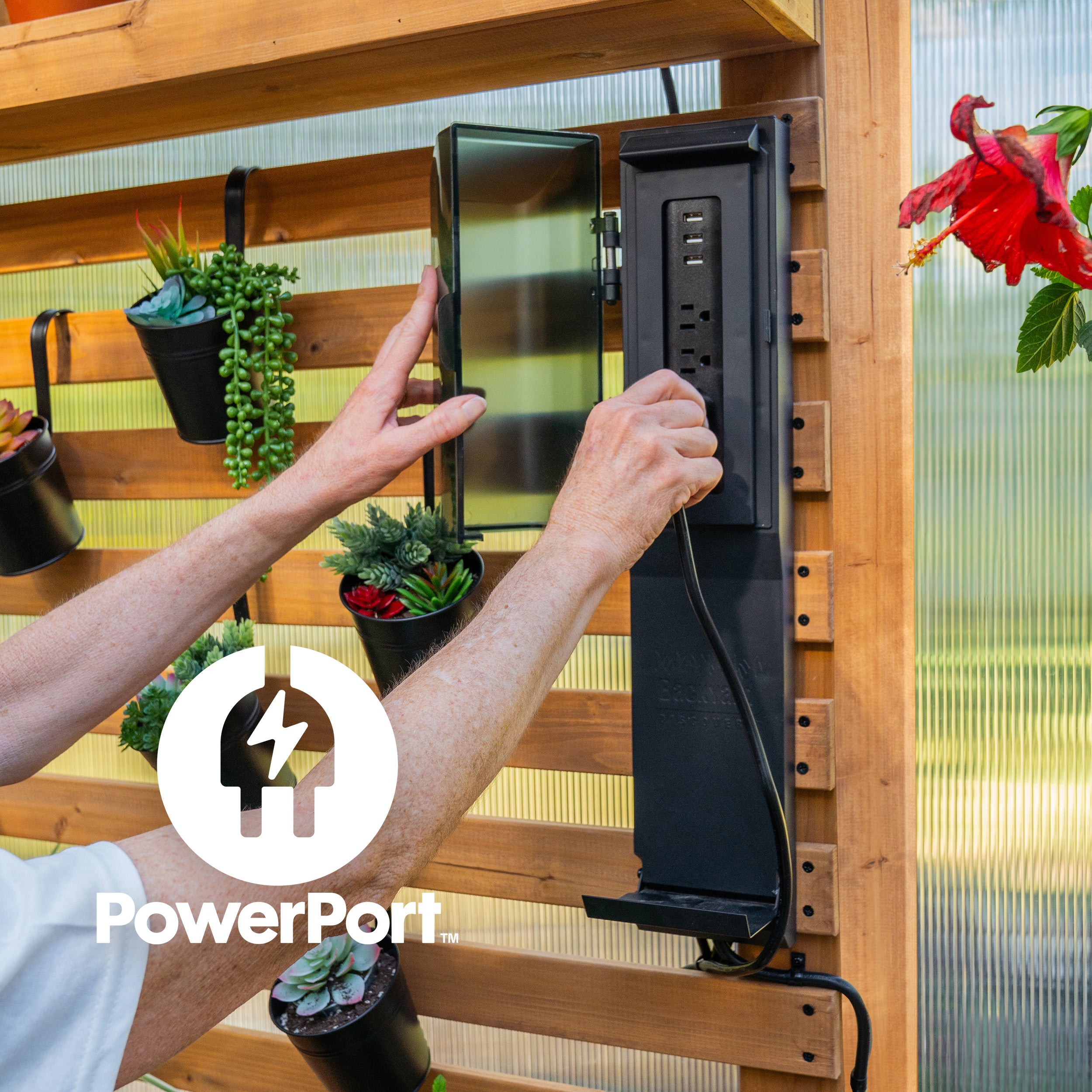 11x7 Bellerose Greenhouse PowerPort