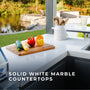 Load image into Gallery viewer, Fusion Fire Outdoor Kitchen Marble Countertops
