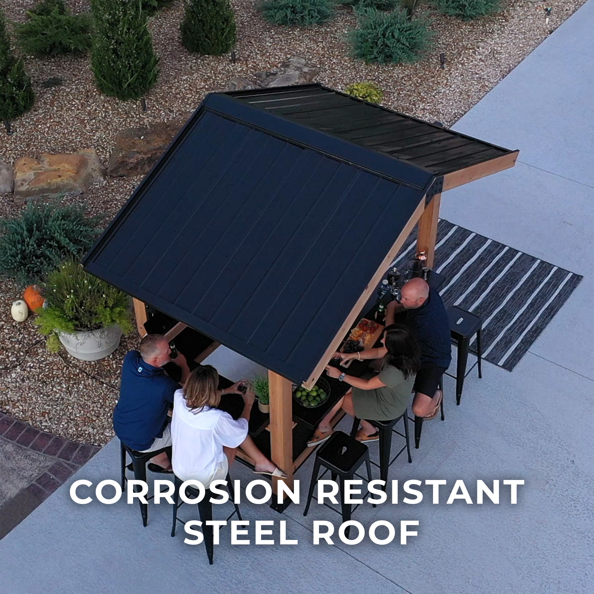 Palisade Bar corrosion resistant steel roof