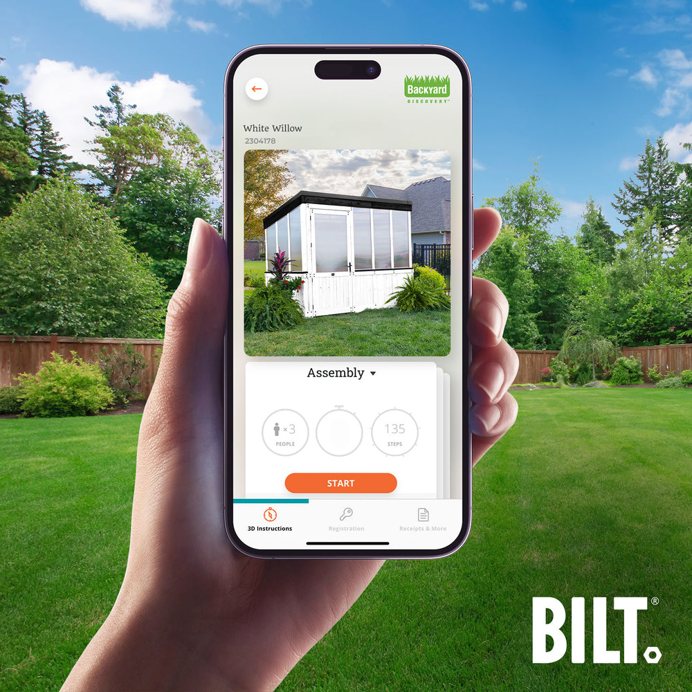 Willow White Greenhouse-BILT App