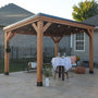 Load image into Gallery viewer, 12x9.5 Arcadia Sloped Roof Gazebo
