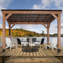 Load image into Gallery viewer, 12x9.5 Arcadia Gazebo by the lake
