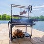 Load image into Gallery viewer, Premium Heritage Argentine BBQ Grill Open
