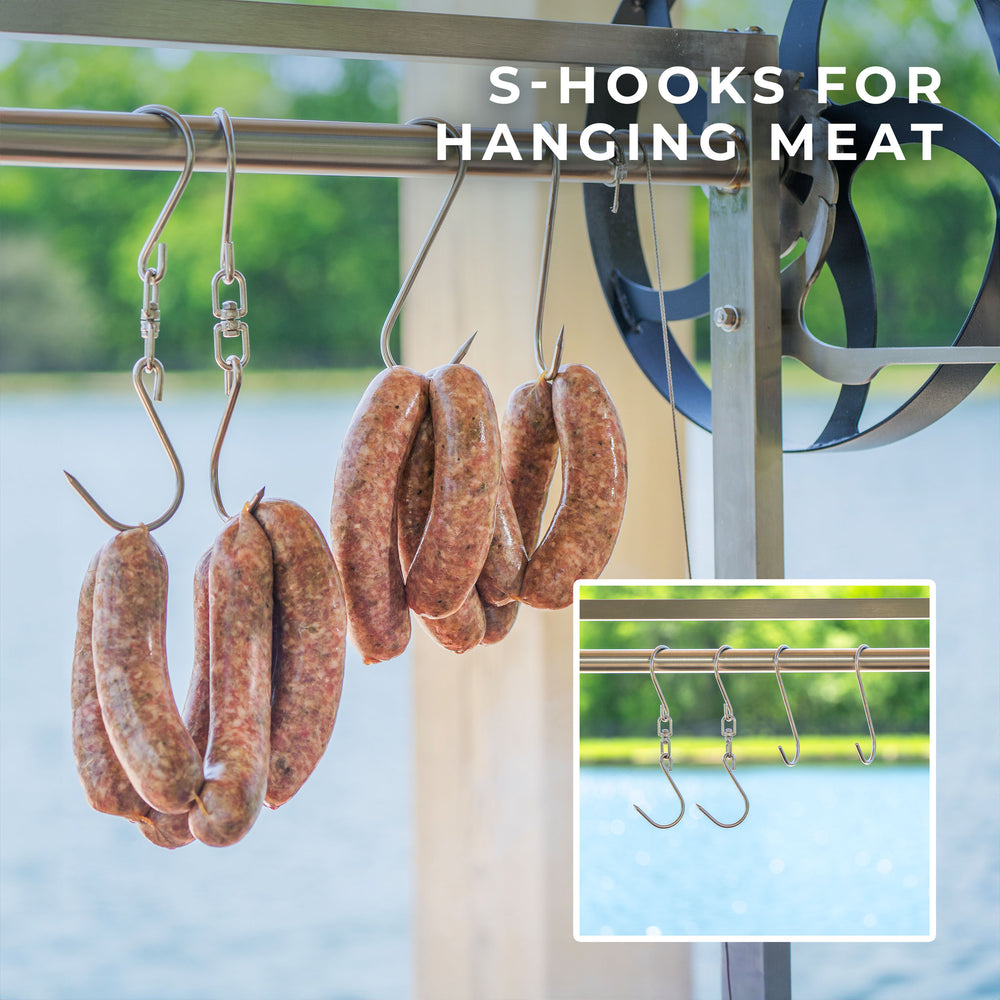 s-hooks for hanging meat