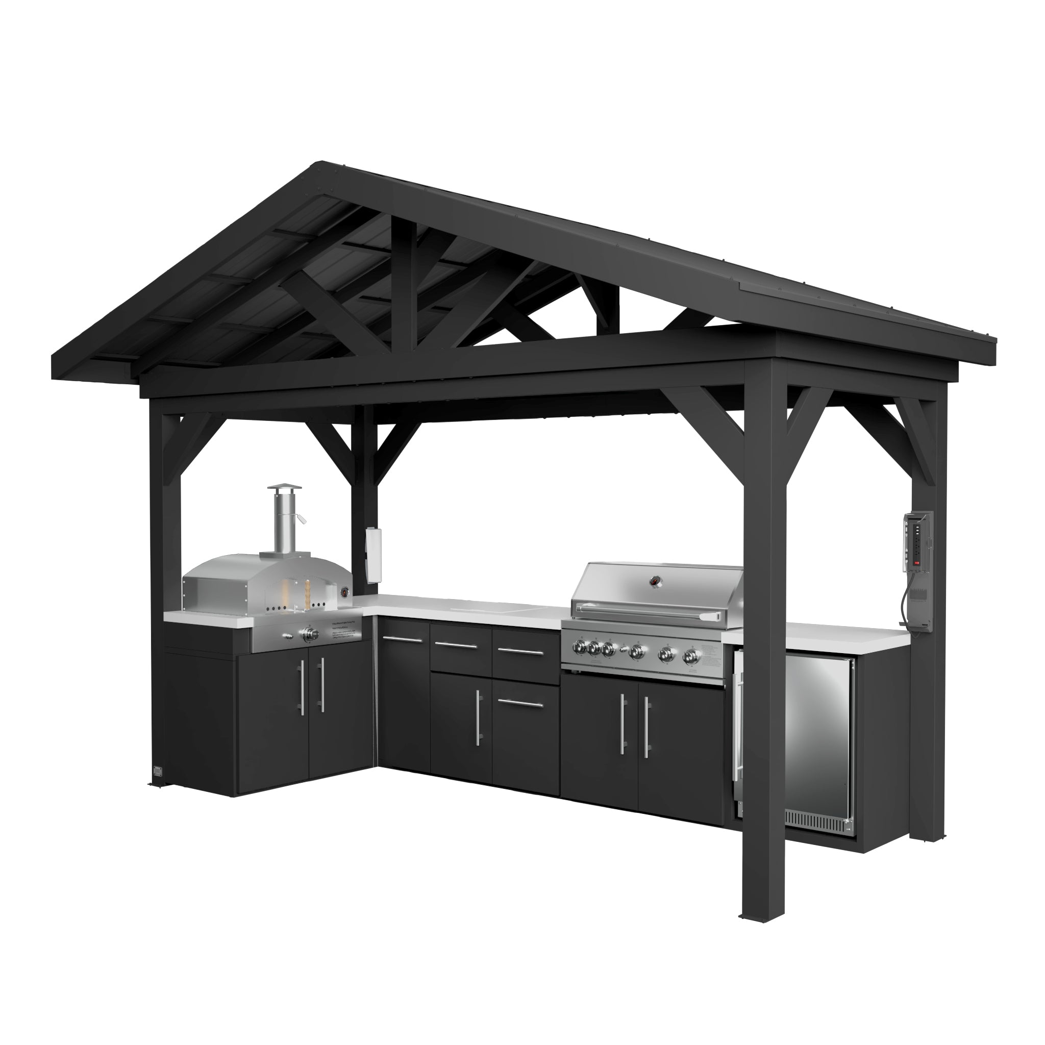 Lancaster L-Shape Outdoor Kitchen