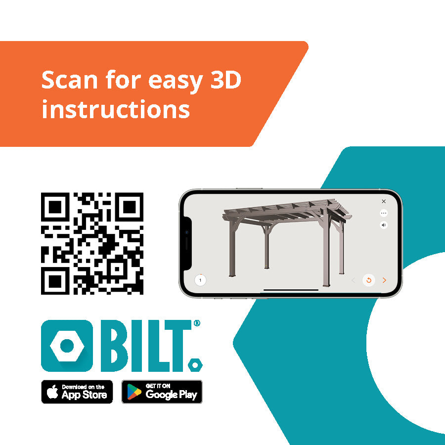 14x10 Pergola BILT App