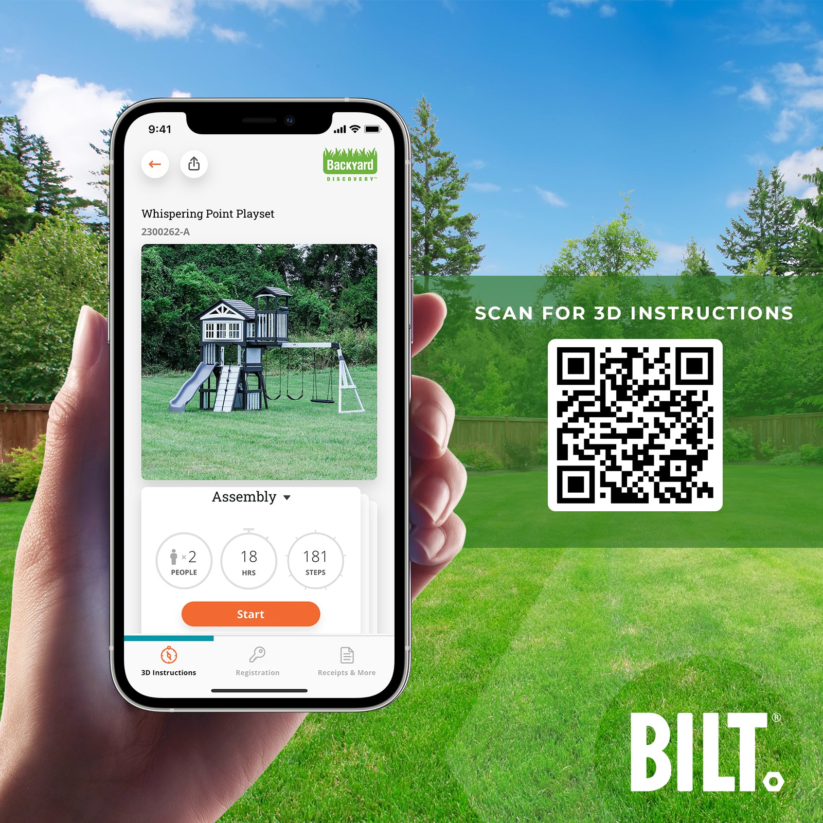 BILT App Whispering Point Assembly