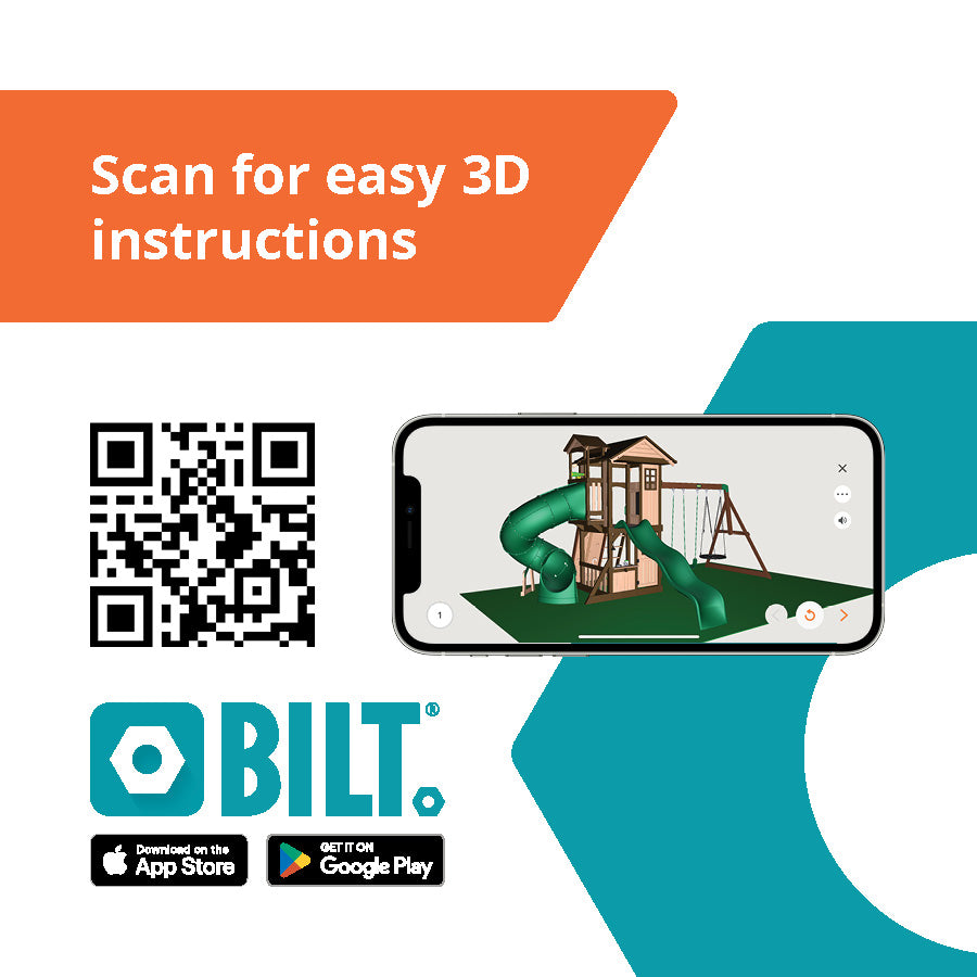 Tacoma Falls BILT App - easy assembly