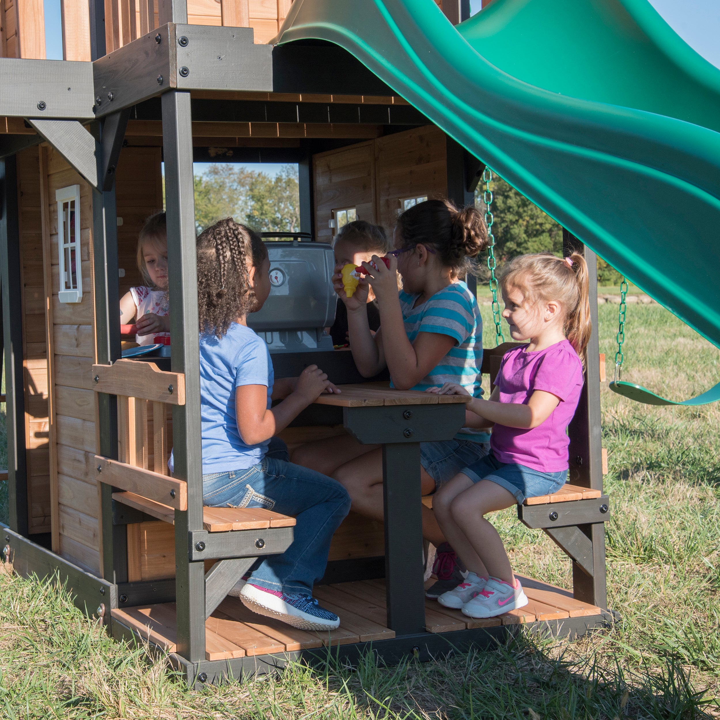 Backyard discovery canyon store creek swing set