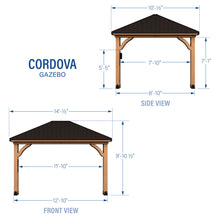 14x10 Cordova Gazebo – Backyard Discovery