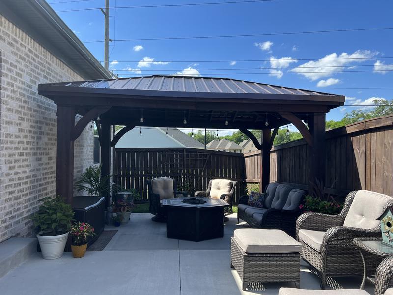 14x10 Cordova Gazebo Backyard Discovery