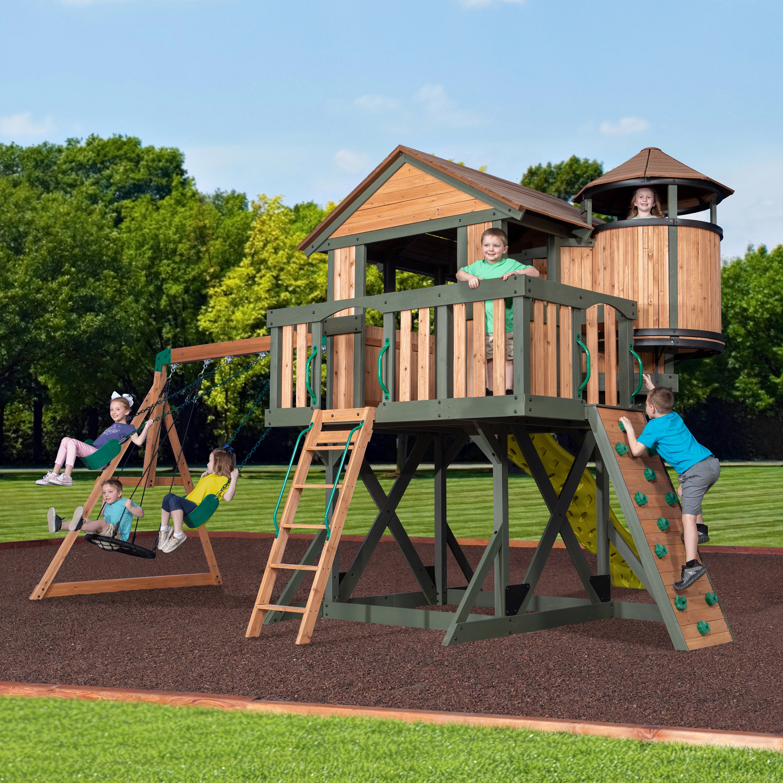 Eagles nest playset new arrivals