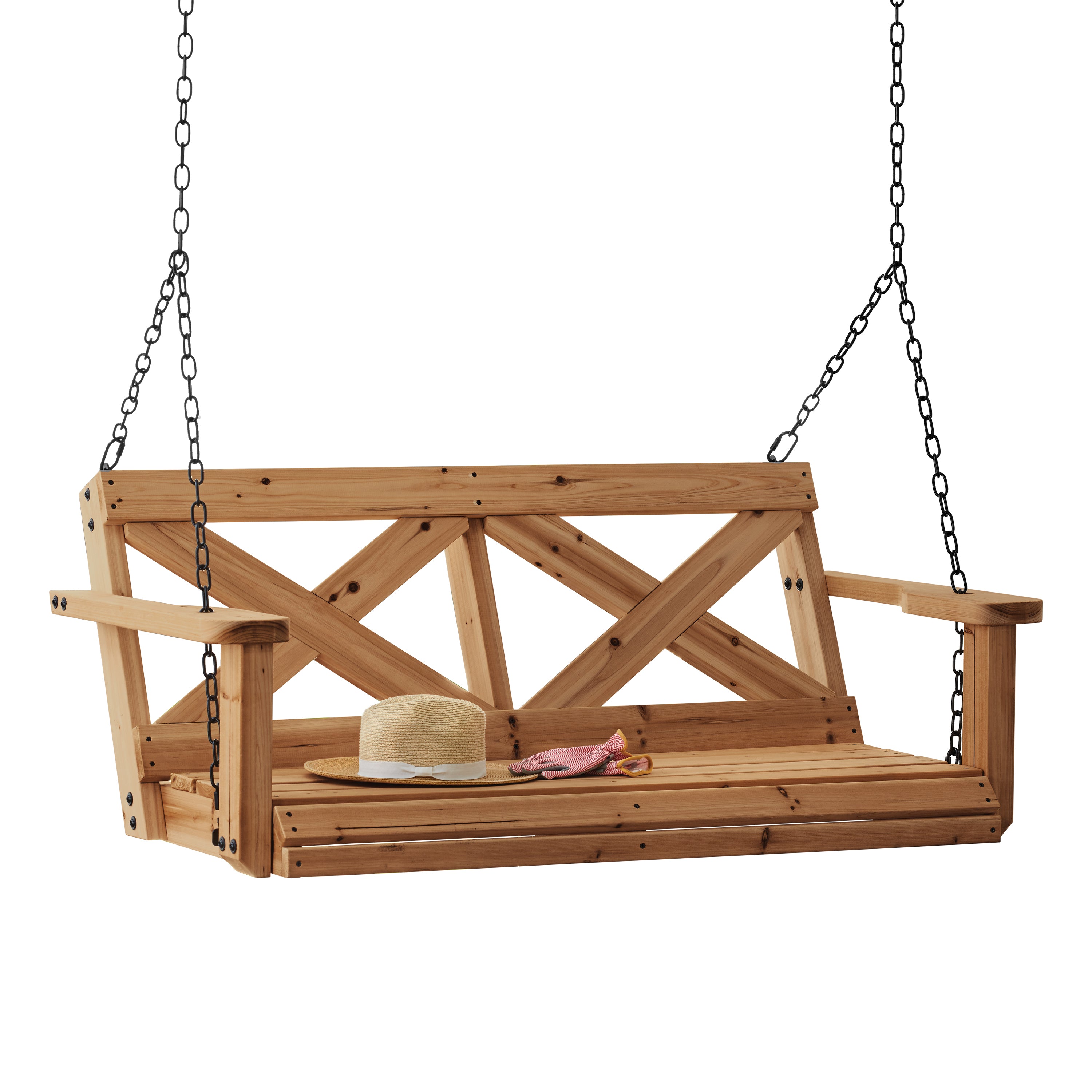 farmhouse porch swing