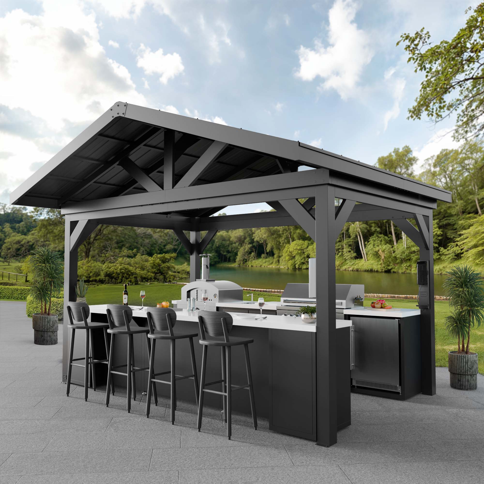 Lancaster Galley Outdoor Kitchen