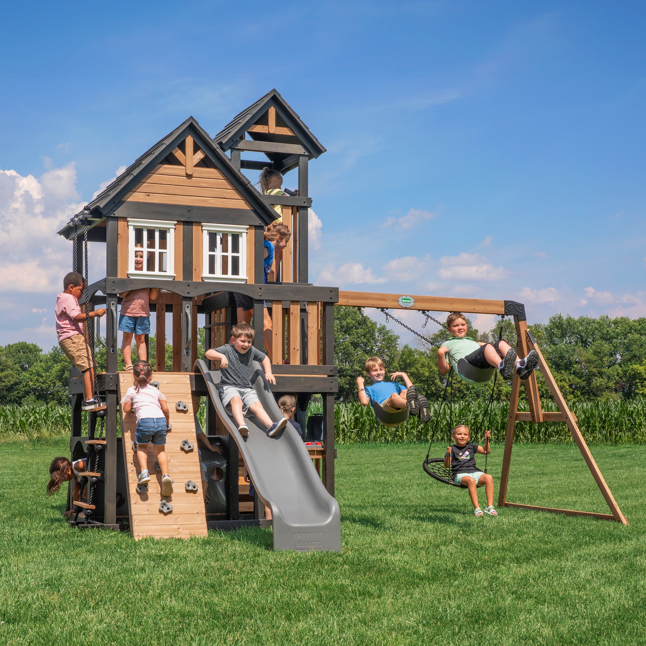 Mystic Tower Swing Set