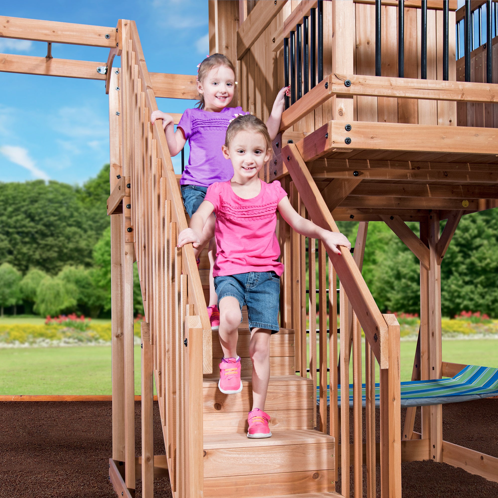 swing set stairs