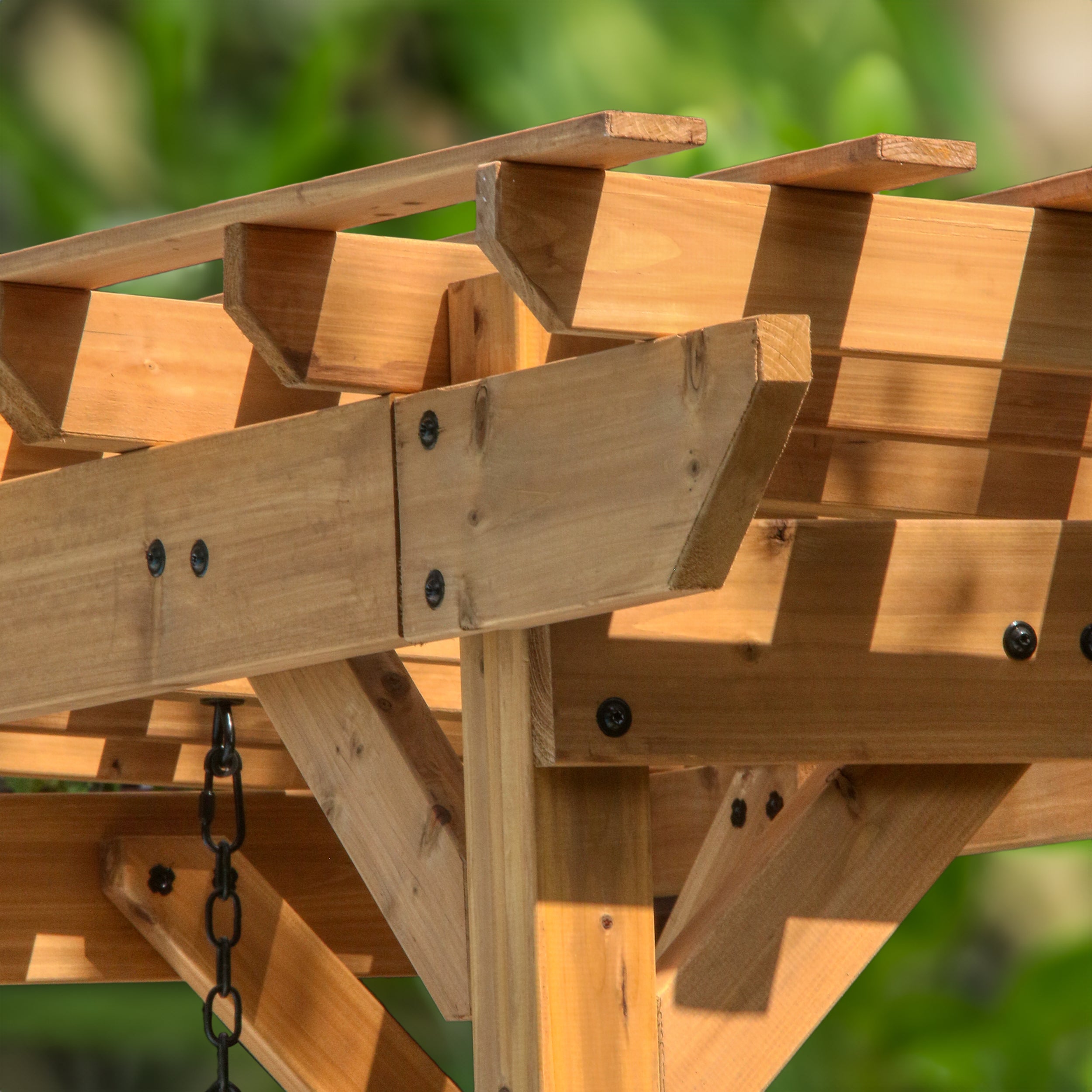 Callahan Pergola Swing Roof