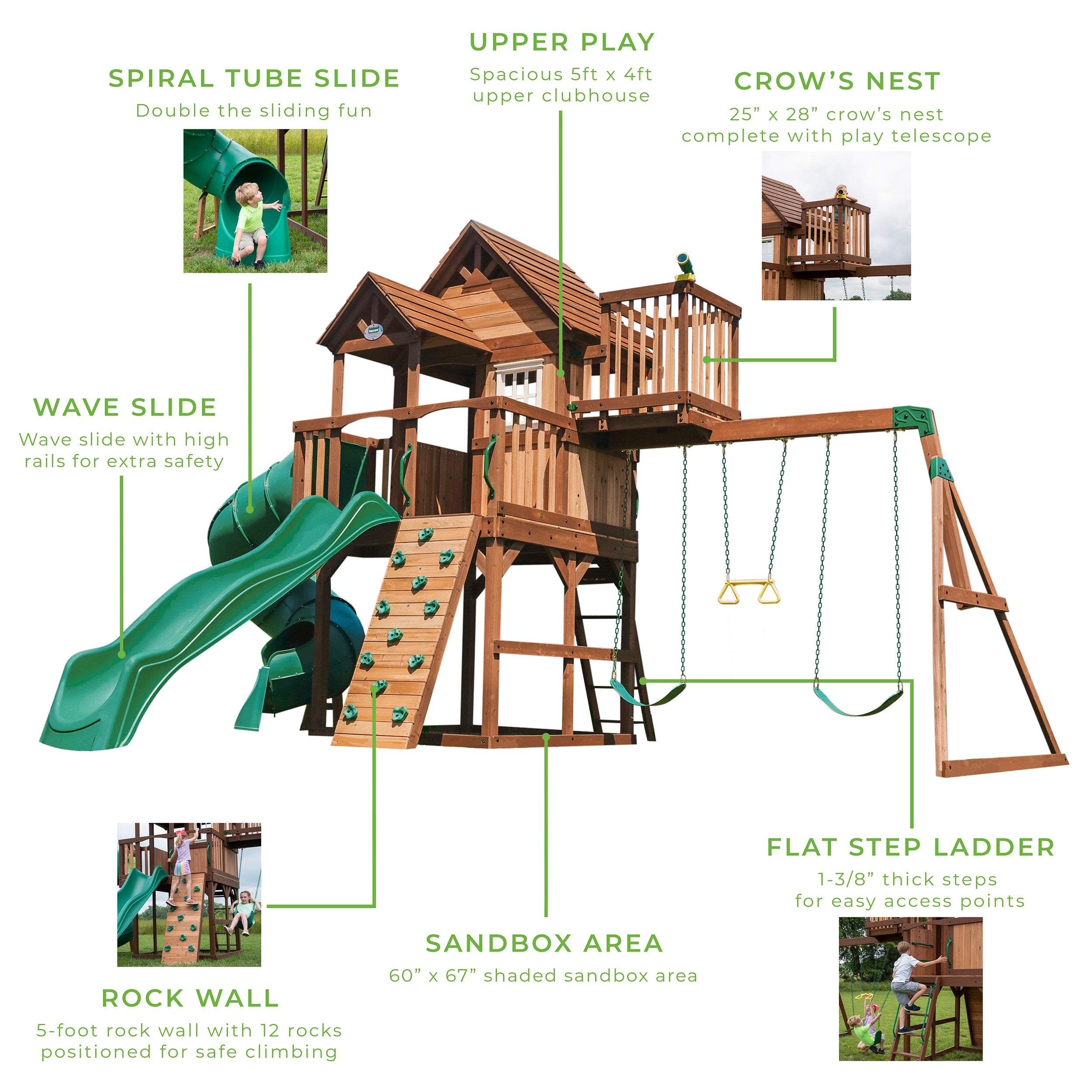 Skyfort III Swing Set Accessories