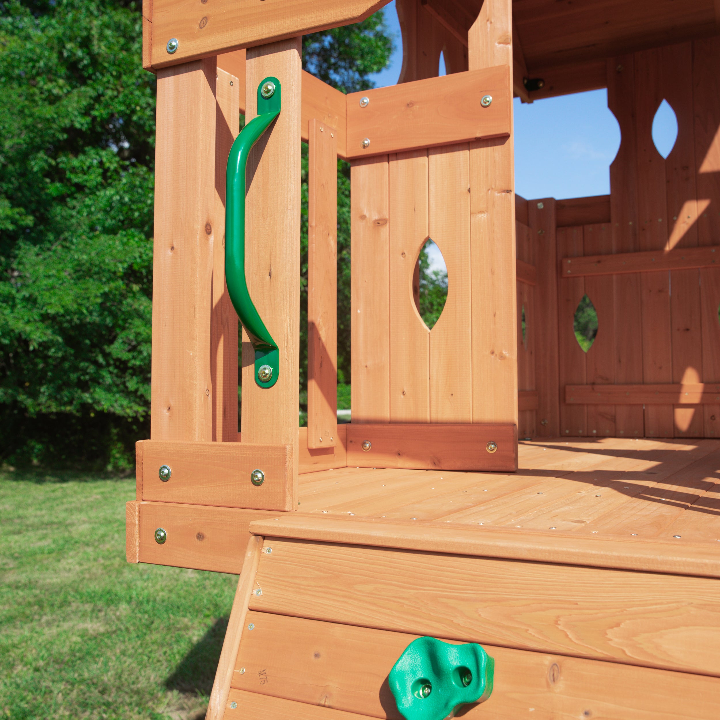 Woodland Swing Set green handle