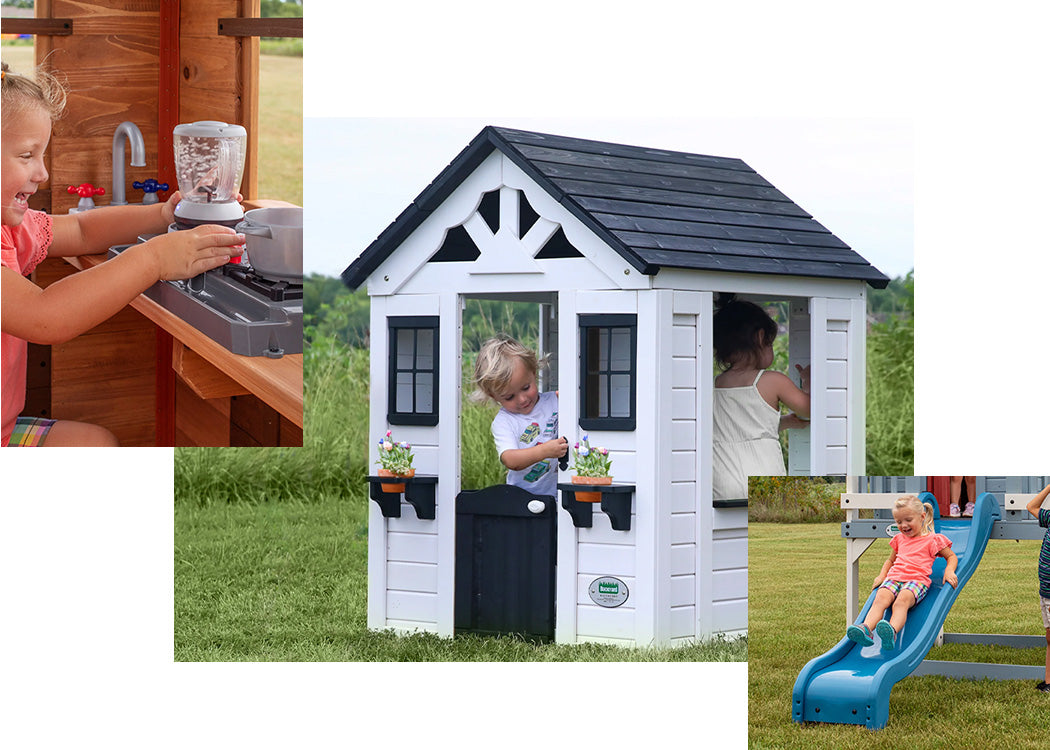 outdoor and indoor playhouses