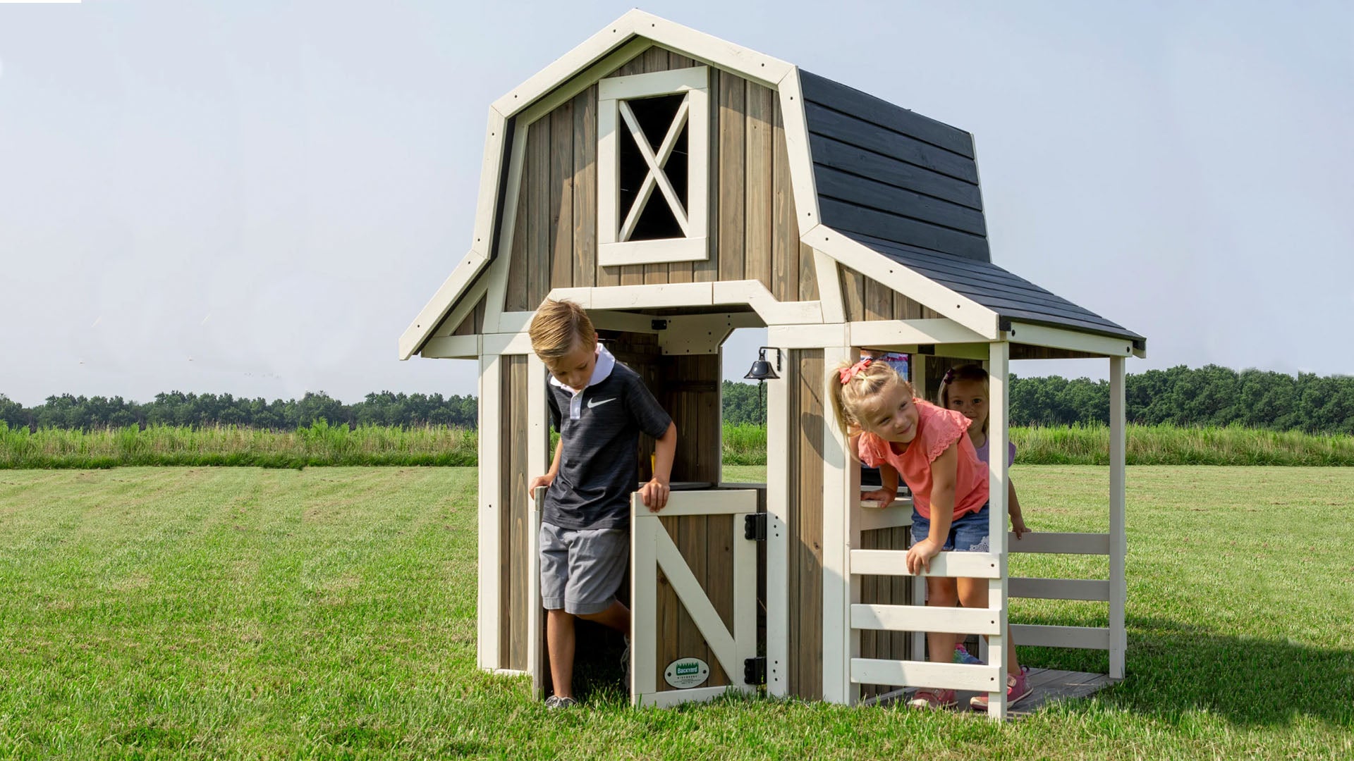 Indoor store wooden playhouse