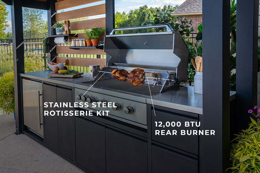 Fusion Flame Outdoor Kitchen