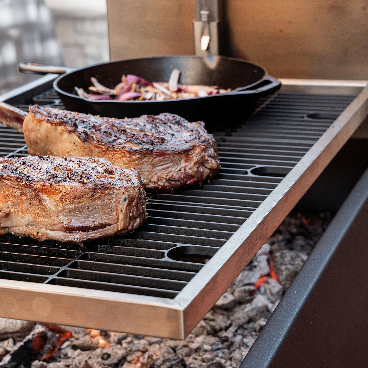 argentine grill grate frame and brasero