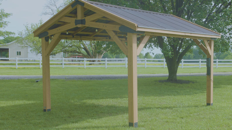 20x12 Norwood carport gazebo video