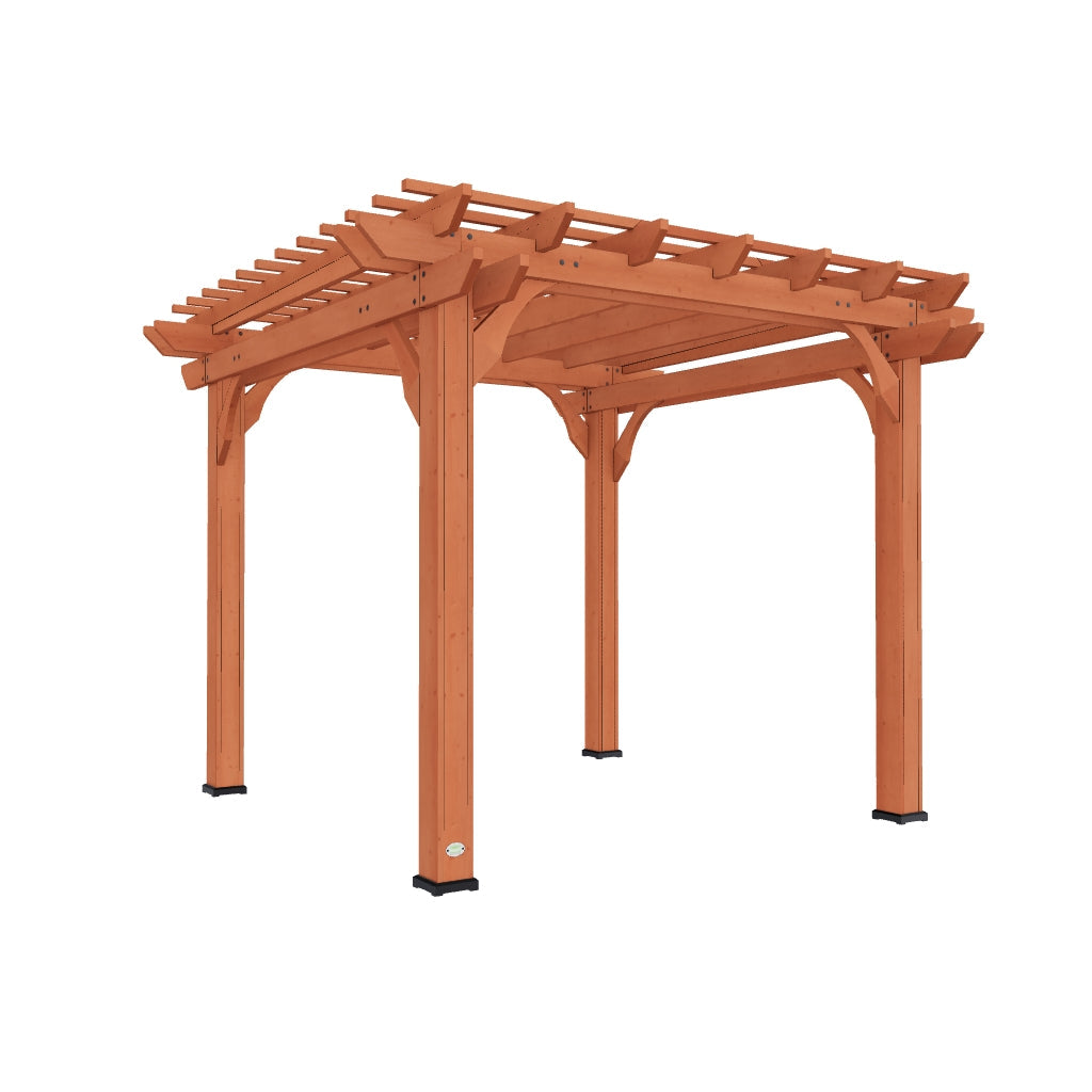 10x10 Pergola 3D Model