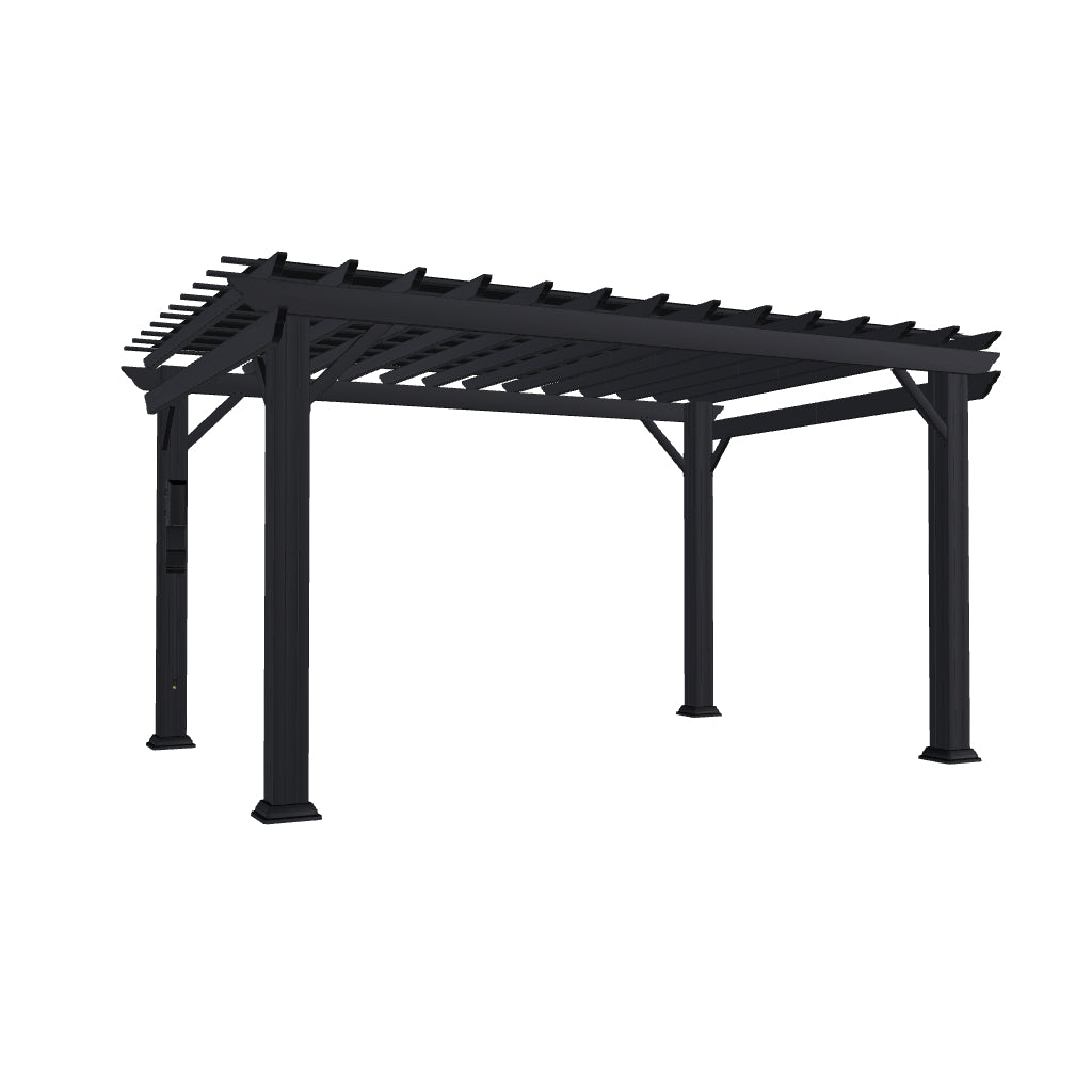 14x10 Stratford Steel Pergola 3D Model