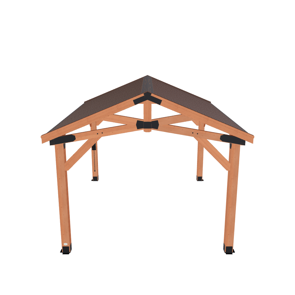 14x12 Norwood Gazebo 3D