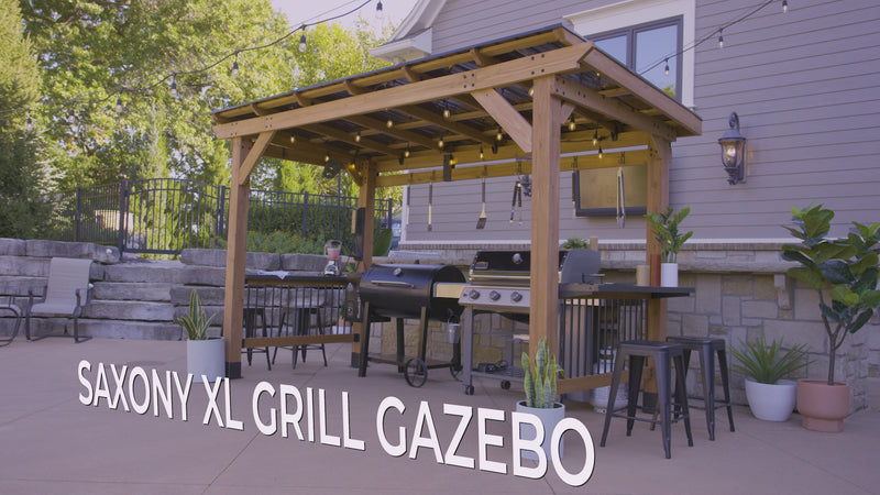 Saxony XL grill gazebo video