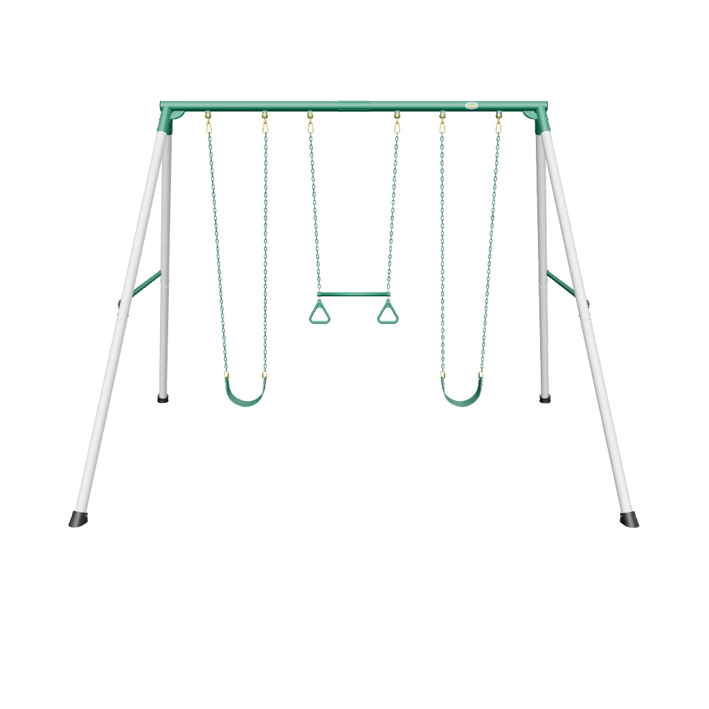 Big Brutus Heavy-Duty Metal A-Frame Swing Set 3D Model