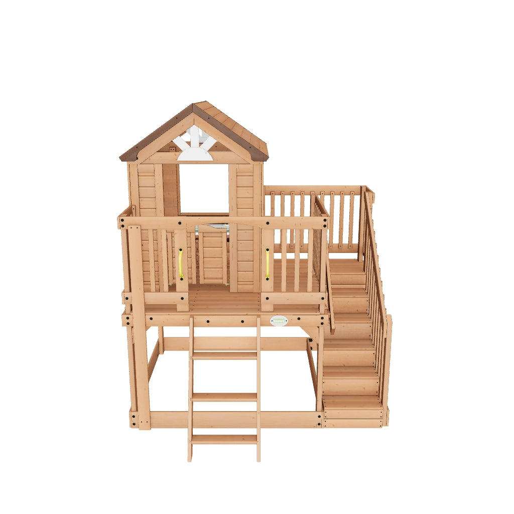 Scenic Heights Wooden Playhouse 3D