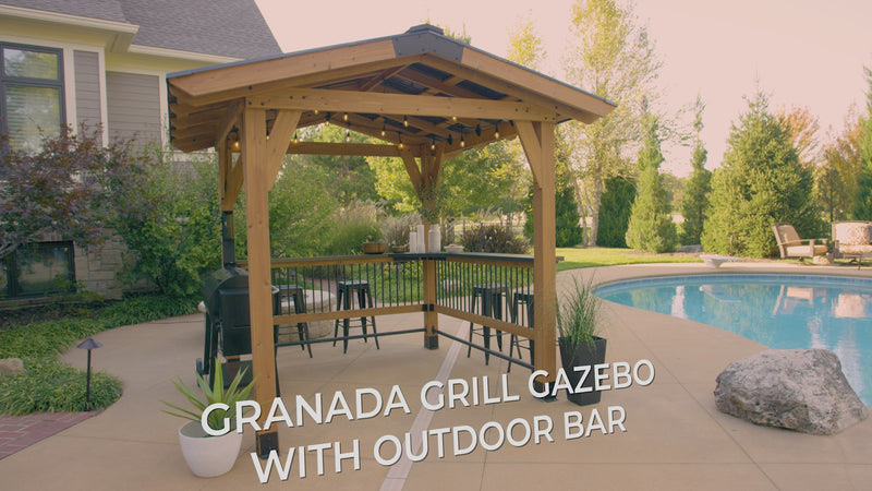 Granada grill gazebo video